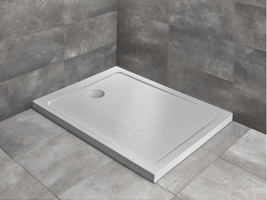Душевой поддон Radaway Doros F Stone White 120x80 (SDRF1280-01-04S) Дрібні Білий