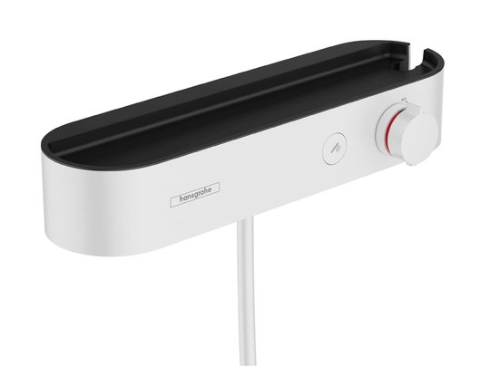 Термостатичний змішувач для душу Hansgrohe ShowerTablet Select, білий матовий (24360700) Для душа Білий матовий