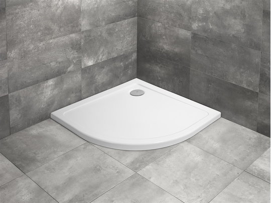 Душевой поддон Radaway Doros Plus A 90x90 (SDRPA9090-01) Дрібні Білий