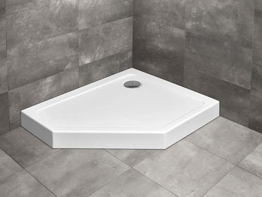 Душевой поддон Radaway Doros PT E Compact 100x80 (SDRPTP1080- 05R) Мелкие Белый