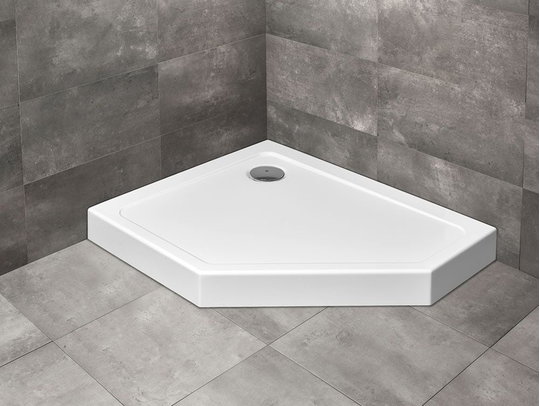 Душовий піддон Radaway Doros PT E Compact 100x80 (SDRPTP1080-05L) Дрібні Білий