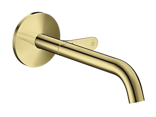 Смеситель для раковины Axor One Select 220 мм, Polished Gold Optic (48112990) Для раковины Золото