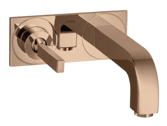 Смеситель для раковины Axor Citterio, Polished Red Gold (39112300) Для раковины Красное золото