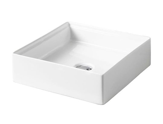 Керамічна раковина 38 см Artceram Scalino, white glossy (SCL001 01; 00) На стільницю, На тумбу 