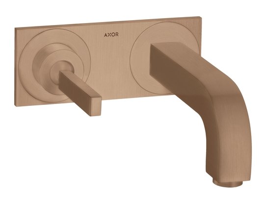 Смеситель для раковины Axor Citterio, Brushed Red Gold (39112310) Для раковины Красное золото