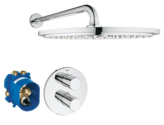 Душевой комплект Grohe Grohtherm 3000 Cosmopolitan (34571000) Душевые комплекты (системы) Хром