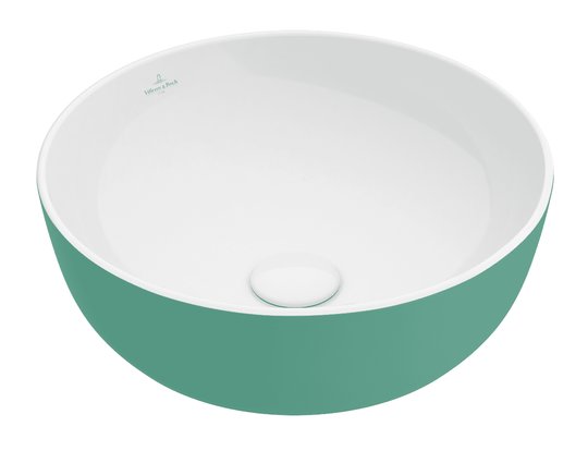 Керамическая раковина Villeroy&Boch Artis (417943BCW4) На столешницу Круглые
