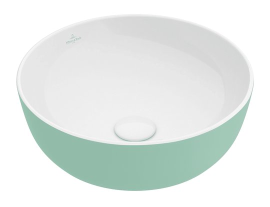 Керамическая раковина Villeroy&Boch Artis (417943BCW3) На столешницу Круглые