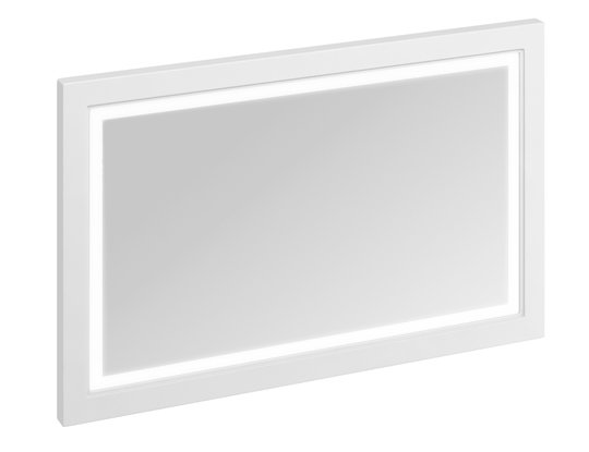 Зеркало с LED подсветкой 120х75 Burlington, белый (M12MW) Burlington Зеркала