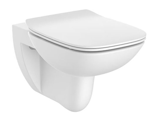 Унітаз підвісний Roca Debba Rimless з кришкою soft-close (A34H996000) Підвісні 