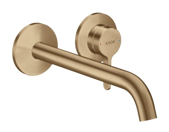 Змішувач для раковини Axor One 220 мм, Brushed Bronze (48120140) Для раковини Бронза