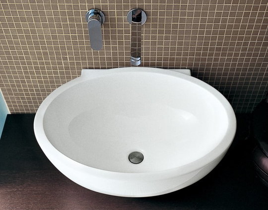 Керамічна раковина 62 см Dip 62, white (DP482) На стільницю, На тумбу 