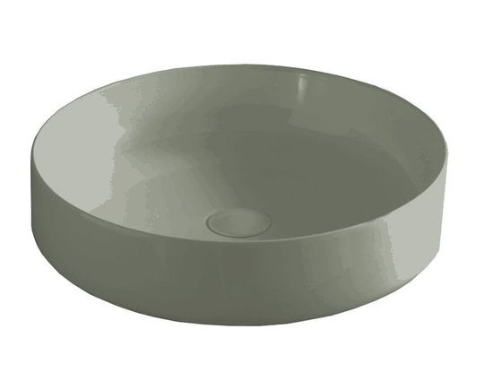 Керамічна раковина 48 см Artceram Cognac, grey olive (COL002 15; 00) На стільницю, На тумбу 