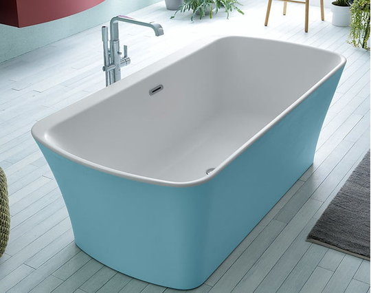 Ванна акрилова Kolpa San Marilyn-FS 180X90 White-Blue (3838987 593881) Kolpa San Прямокутні