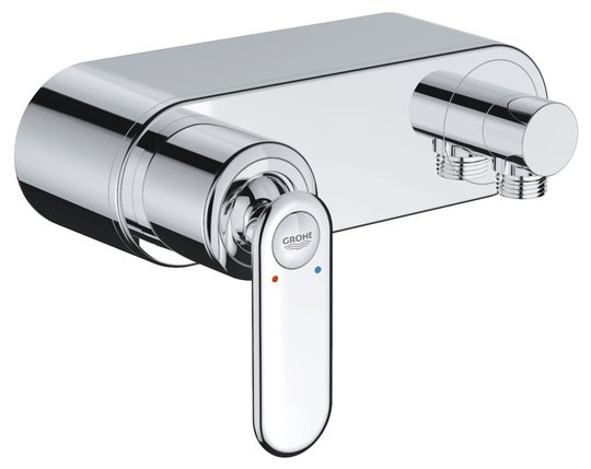 Змішувач одноважільний Grohe Veris (32197000) Для душа Хром