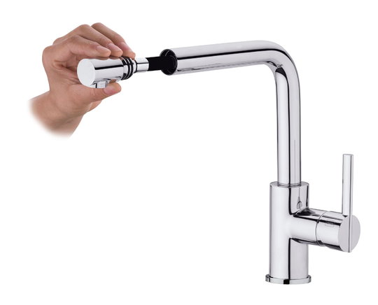 Змішувач для кухні GRB Kitchens EXTENDABLE NOZZLE (995900) Для кухні Хром