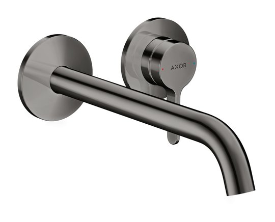 Смеситель для раковины Axor One 220 мм, Polished Black Chrome (48120330) Для раковины Хром-черный