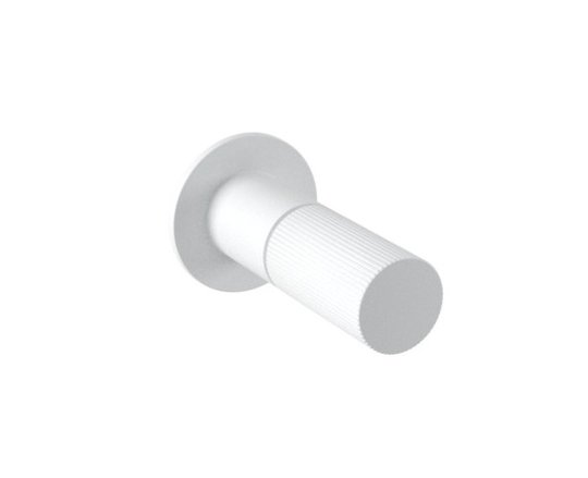 Запорный вентиль 1/2" Bugnatese Moon, белый матовый (7160-BL) Bugnatese Коллекция Moon 