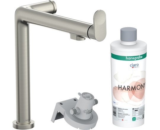 Змішувач для кухні Hansgrohe Aqittura M91 FilterSystem 240, нержавіюча сталь (76802800) Для кухні Нерж. сталь