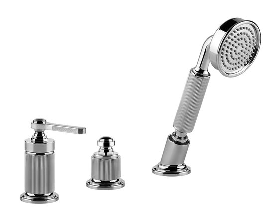 Смеситель для ванны Gessi Venti20 (65043-031) Для ванны Хром