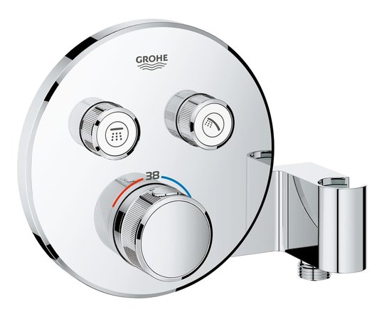 Термостат для встраиваемого монтажа Grohe Grohtherm SmartControl (29120000) Для ванны, Для душа Хром