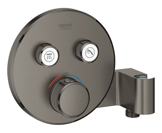 Термостат для встраиваемого монтажа Grohe Grohtherm SmartControl (29120AL0) Для ванны, Для душа Графит матовый