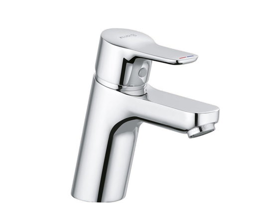 Змішувач для раковини для безнапірних водонагрівачів Kludi Pure and Easy (372750565) Для раковини Хром