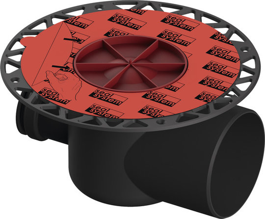 Сифон TECE Drainpoint S DN 100, с универсальным фланцем Seal System (3607500) Для дренажных каналов 
