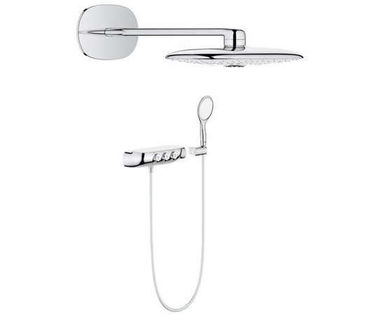 Набор для комплектации душа с термостатом Grohe Rainshower System SmartControl 360 DUO Combi 26443000 Душевые комплекты (системы) Хром