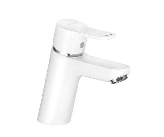 Змішувач для раковини Kludi Pure and Easy (370289165) Для раковини Білий