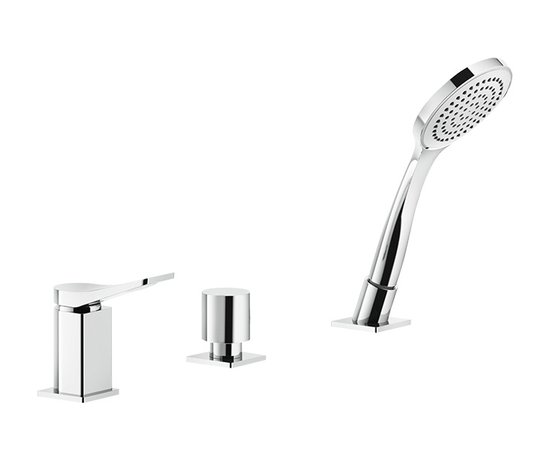 Змішувач для ванни Gessi Rilievo (59043-031) Для ванни Хром