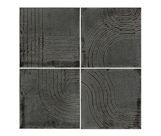 Плитка Wow Enso Wabi Graphite 12.5*12.5 (122329) Для кухни, Для общественных помещений, Для жилых помещений, Для ванной
