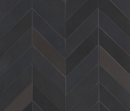Плитка Mutina Mews Chevron Soot 5, 5x19, 6 (BOM67) Для кухні, Для громадських приміщень, Для житлових приміщень, Для ванної