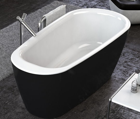 Ванна акрилова Kolpa San Adonis-FS 180x80 White-Black (3838987 936282) Kolpa San Овальні