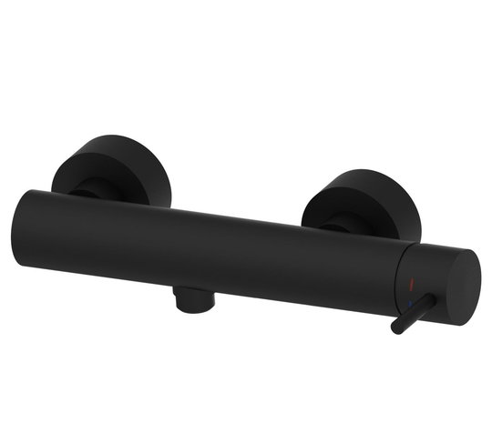 Змішувач для душу Paffoni Light (LIG168NO) Для душа Чорний, Чорний матовий