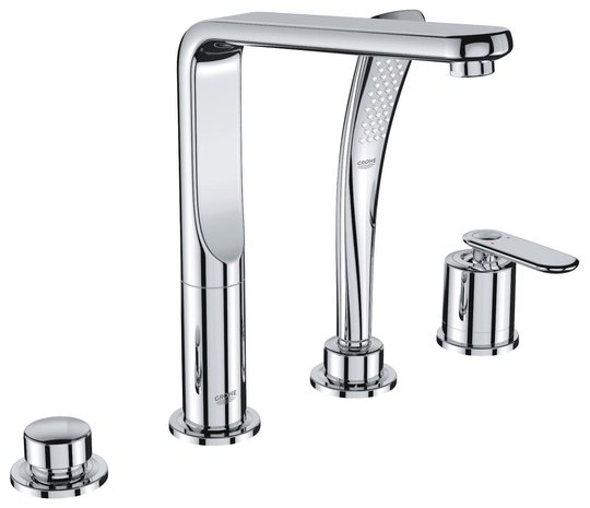 Смеситель на борт ванны Grohe Veris (19373000) Для ванны Хром