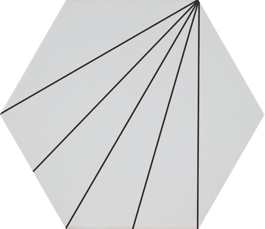 Плитка Ornamenta Electra Ray Lightning Hexagon D40 (EL40RL) Ornamenta Для кухни, Для общественных помещений, Для жилых помещений, Для ванной