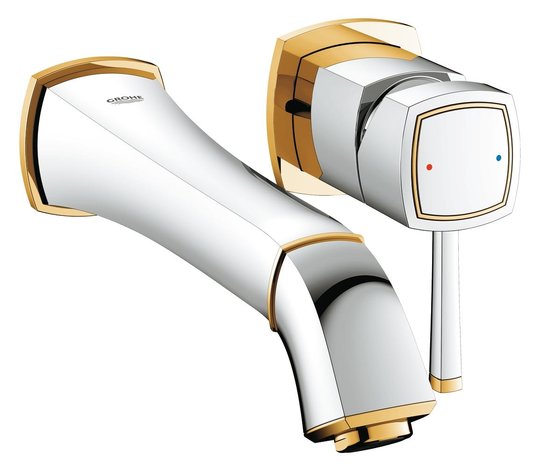 Смеситель для раковины Grohe Grandera (19930IG0) Для раковины Хром-золото