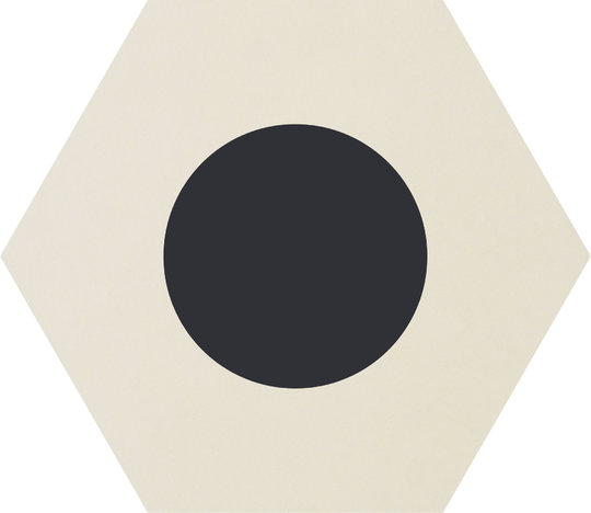 Плитка Ornamenta Corebasics Dot-Positive White Hexagon D60 (CB60DPW) Ornamenta Для кухни, Для общественных помещений, Для жилых помещений, Для ванной