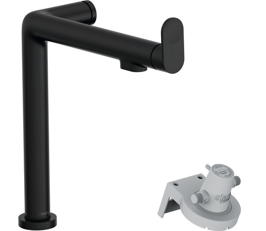 Смеситель для кухни Hansgrohe Aqittura M91 FilterSystem 240, черный матовый (76804670) Для кухни Черный, Черный матовый