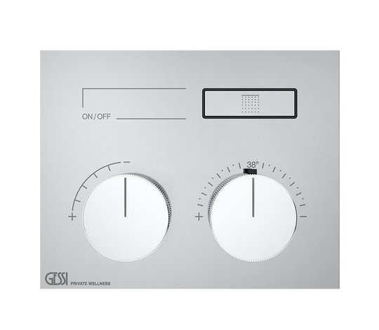 Термостатичний змішувач на 1 споживач Gessi Hi-Fi (63002-031) Для ванни, Для душа Хром