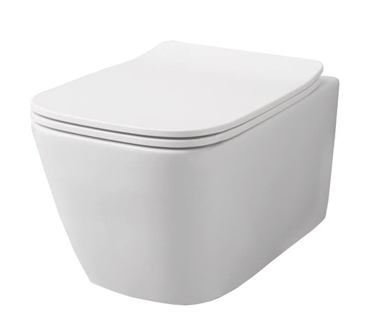 Підвісний укорочений унітаз Artceram A16, white glossy (ASV005 01; 00) Підвісні 