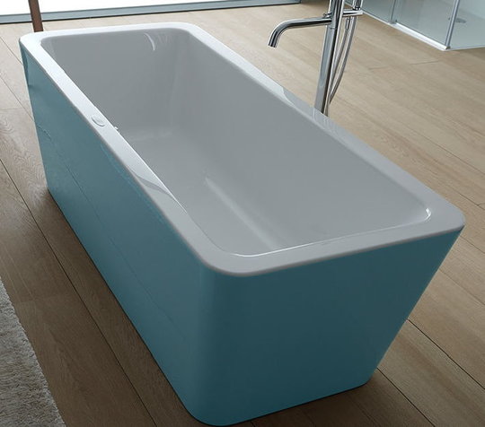 Ванна акриловая Kolpa San Eroica-FS 180x80 White-Blue (3838987 596301) Kolpa San Прямоугольные