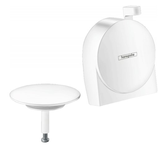Излив для ванны Hansgrohe Exafill S, Matt White (58117700) Для ванн Внешняя часть