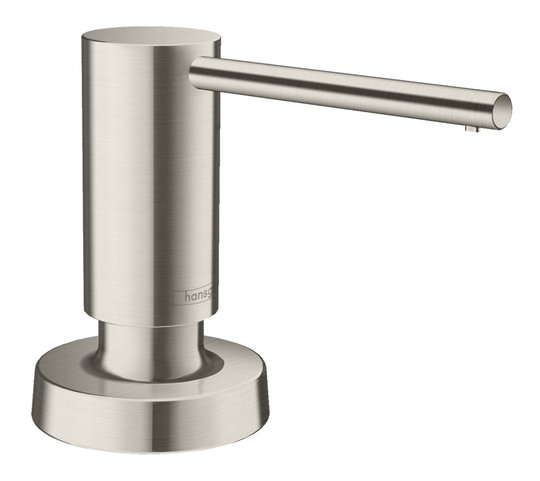 Дозатор рідкого мила Hansgrohe а51 сталь (40448800) Дозатори рідкого мила Hansgrohe