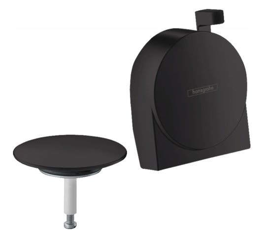 Излив для ванны Hansgrohe Exafill S, Matt Black (58117670) Для ванн Внешняя часть