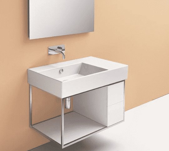 Керамическая раковина 60 см Catalano Premium (160SVPUP00) На столешницу, На тумбу, Подвесные Прямоугольные