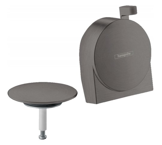 Излив для ванны Hansgrohe Exafill S, Brushed Black Chrome (58117340) Для ванн Внешняя часть