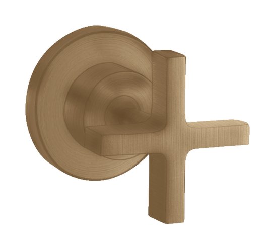 Вентиль для прихованого монтажу Axor Citterio, Brushed Bronze (39965140) Axor Коллекция Citterio Для ванни, Для раковини