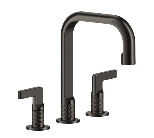 Смеситель для раковины Gessi Inciso- (58013-031) Для раковины Бронза, Хром